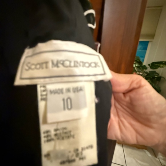 Scott McClintock Black and White Embroidered Maxi Dress - Picture 3 of 5